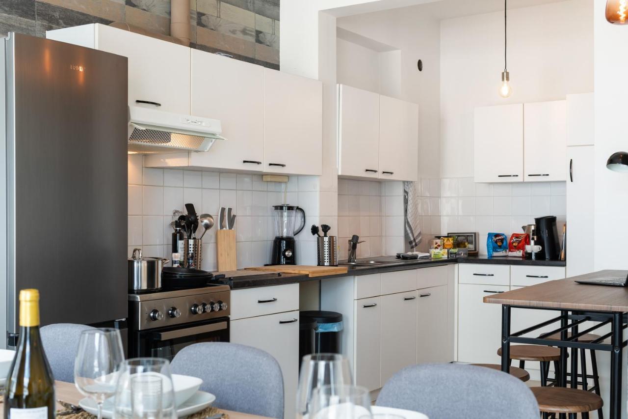 City Apartment 3 Bedroom, Kitchen, Wifi, Workspace, Coffee, Central Hasselt Dış mekan fotoğraf