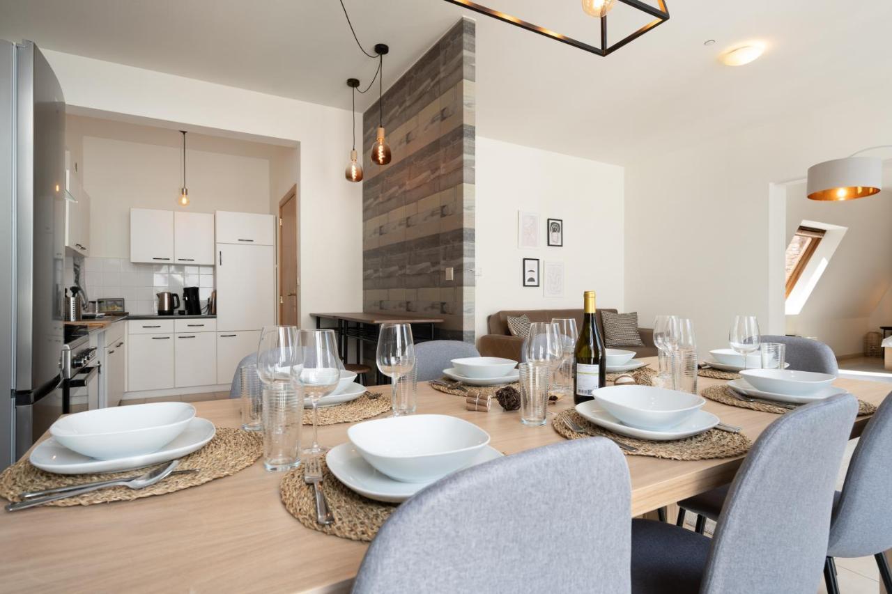 City Apartment 3 Bedroom, Kitchen, Wifi, Workspace, Coffee, Central Hasselt Dış mekan fotoğraf